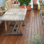 Terrassendielen Iroko Kambala Lemontree