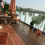 Terrassendielen Iroko Kambala Lemontree