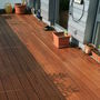 Terrassendielen Iroko Kambala Lemontree