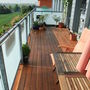 Terrassendielen Iroko Kambala Lemontree