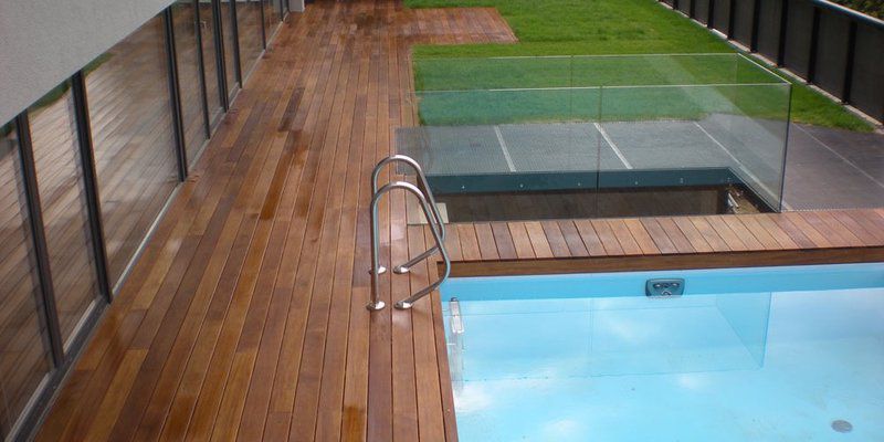 Terrassendielen Cumaru Braun Terrassenboden