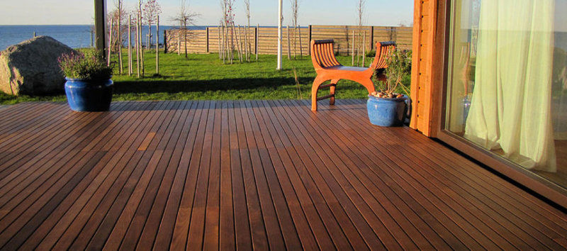 Terrassenholz Thermoesche