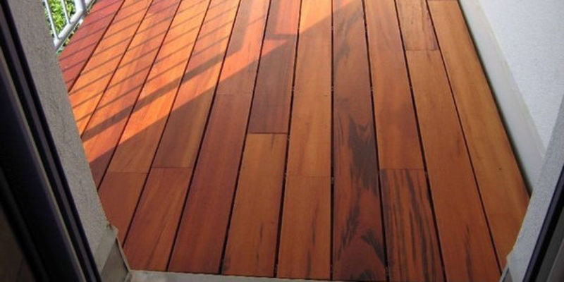 Tigerwood Terrassendielen (Muiracatiara)